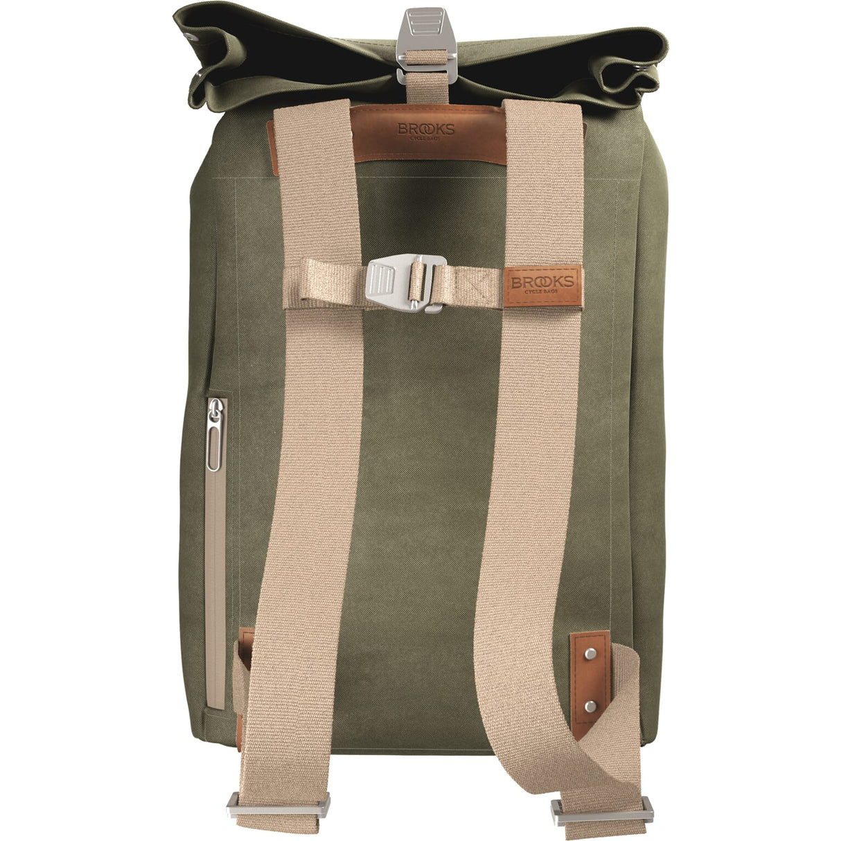 Brooks pickwick ryggsäck green 12l