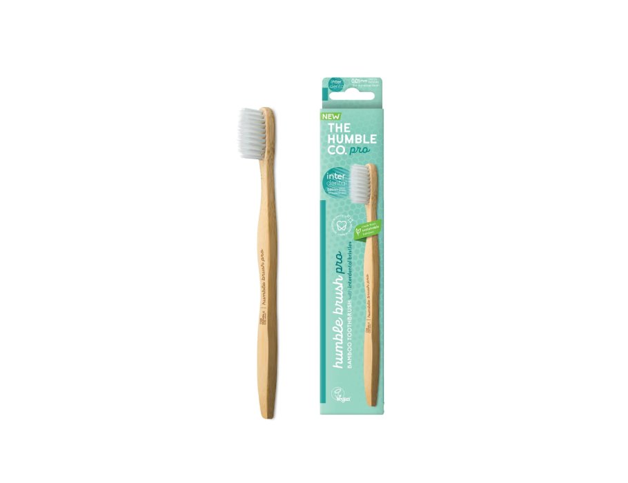 The Humble Co. Brosse à dents turquoise douce interdent