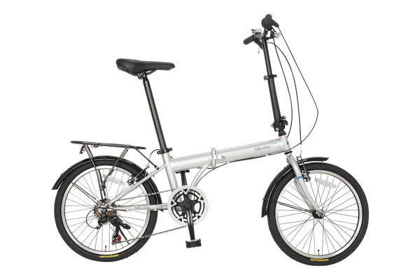 Shimano Wheelerz Folding Bike 20 Silver Tourney TX 6-Speed