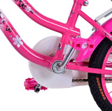 Volare lovely children's bike girls 16 inch pink white