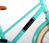 Volare Melody Children's Bike Girls 18 Inch Turquoise Prime Collection