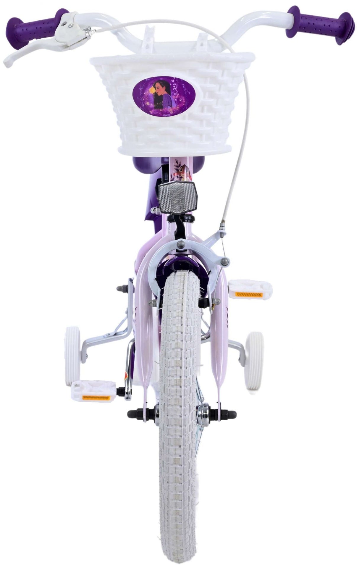 Wish Disney Children's Bicycle - Girls - 14 Inch - Purple