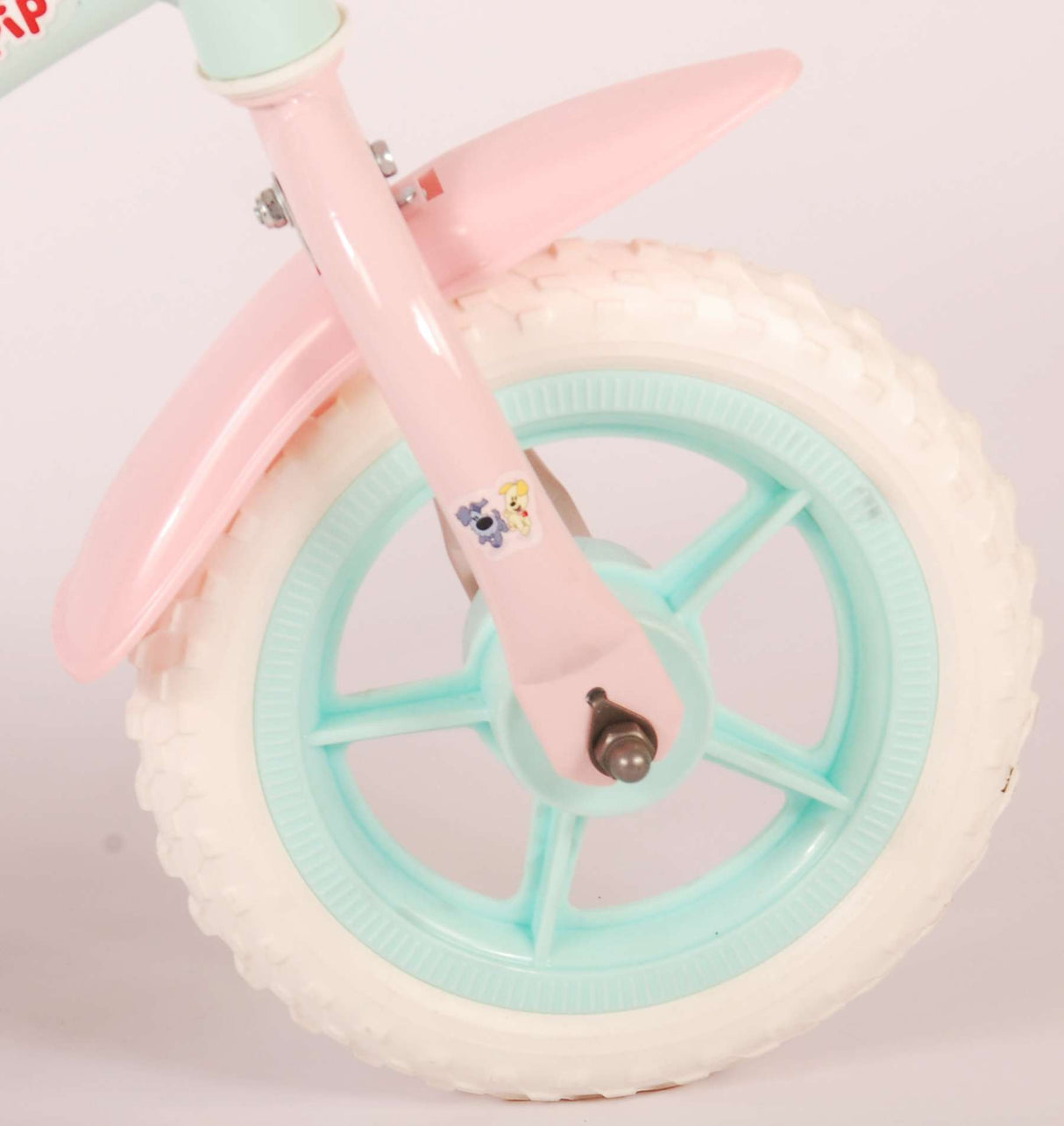 Woezel pip pip barn cykel flickor 10 tum mint blå rosa rosa rosa