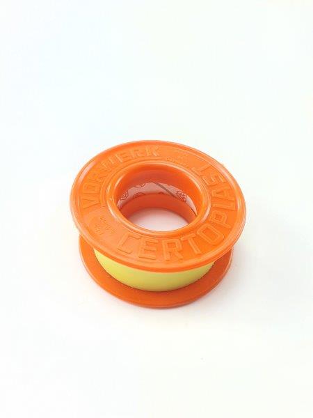 Bande de 15 mm de bande d'isolation jaune