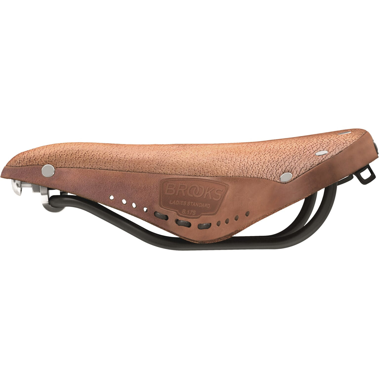 Brooks sedlo b17s mehutenet kratka temna porjavelost