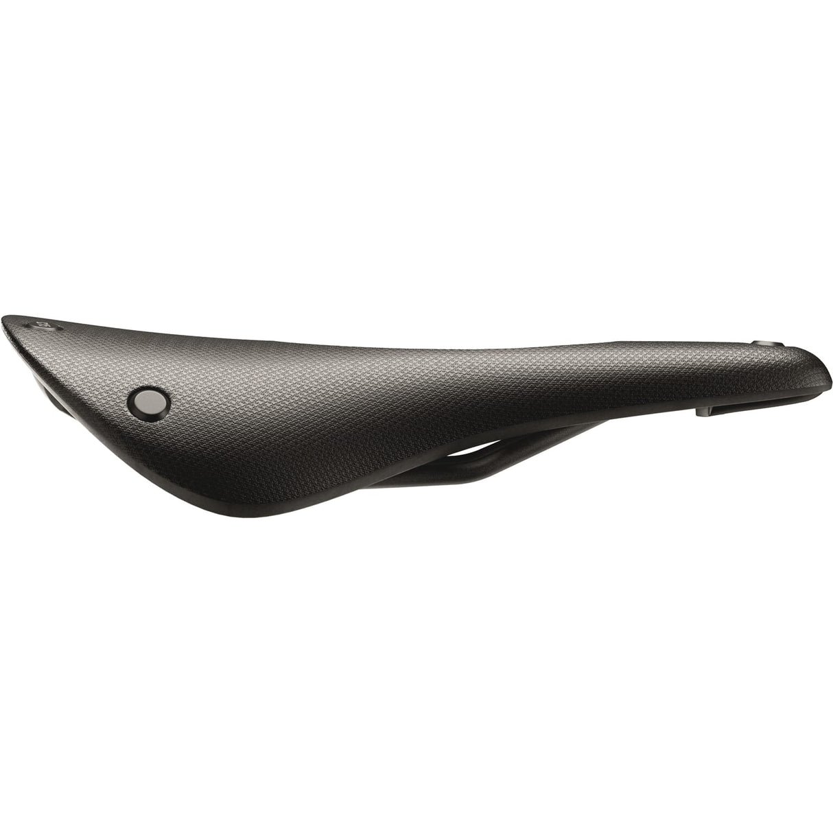 Brooks Saddle C15 izrezljani kambij vse vreme črno