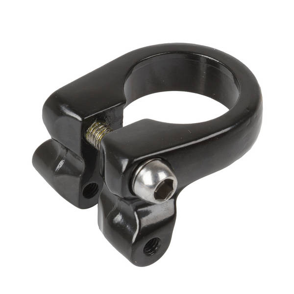 M-Wave Saddle Pen Clamp M6 Inen 28.6 mm Black with extra mounting point