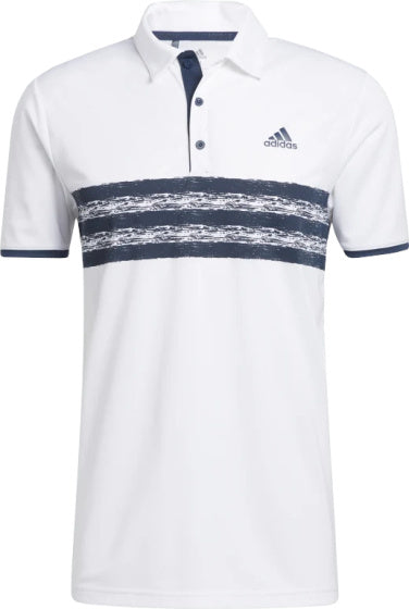 Adidas Golf Polo Core Men's Polyester White Navy Size XS