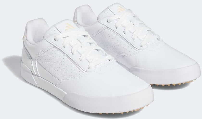 Adidas Retrocross Spikeless Golf Shoes White Ladies Size 36