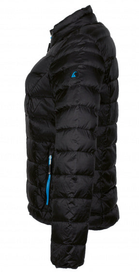 Alvivo Helsinki Outdoor Jacket for women, down nylon, black, size XL