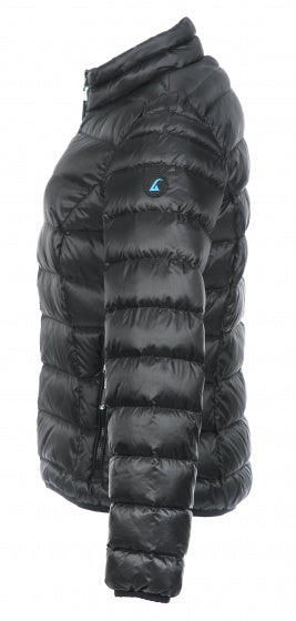 Alvivo Helsinki Outdoor Jacket, women's nylon down, black, size 3XL