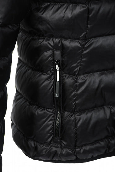 Alvivo Helsinki Outdoor Jacket, women's nylon down, black, size 3XL