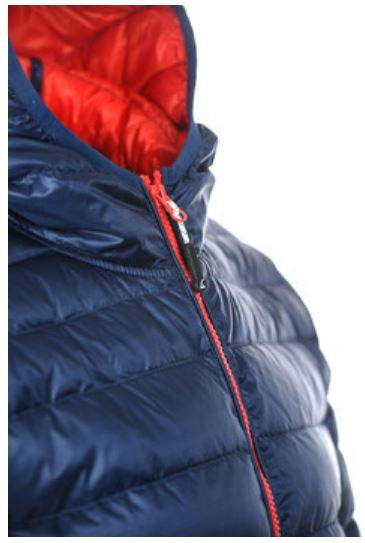 Giacca da esterno alvivo Glasgow Men Nylon Blue Red Size XS