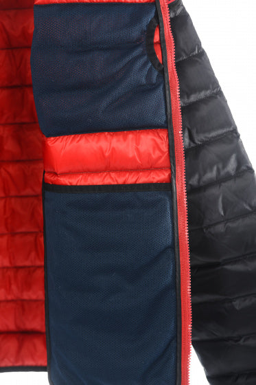 Alvivo Outdoorjas Workuta Men Nylon Schwarz Red Größe XS