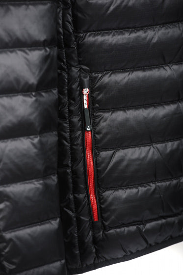 Alvivo Outdoorjas Workuta Men Nylon Schwarz Red Größe XS