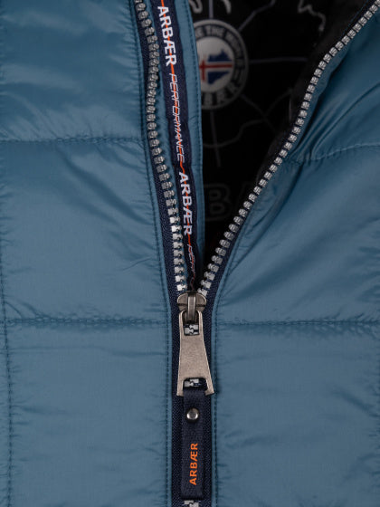 Arbaer Aaron imbottito giacca da uomo jeans blu size m