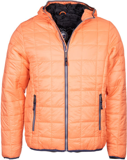 Arbaer Aaron Padded Jacket Men Coral Orange Size L