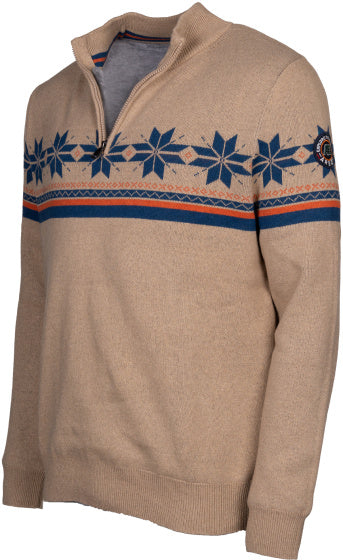 Arbaer Antoine Norweger Pullover Männer sandgeschaltet Größe M
