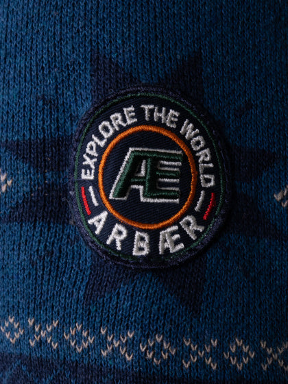 Arbaer Antonio Norwegian vest men blue size XL