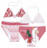 Arditex Bikini Llama Triangle Girls Polyester Pink Size 14 Years