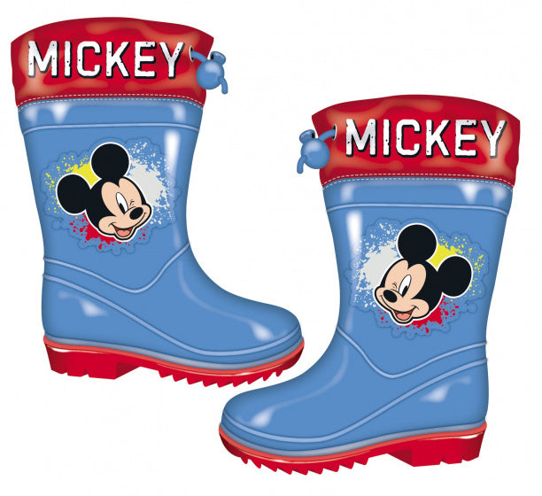 Arditex Rain Boots Mickey Mouse Junior PVC Blue Red Size 30