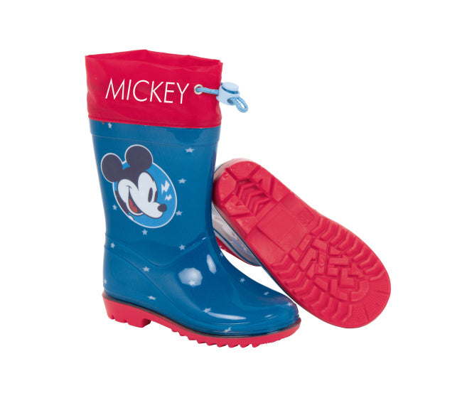 Arditex Rain Boots Mickey Junior PVC temno modra rdeča velikost 24