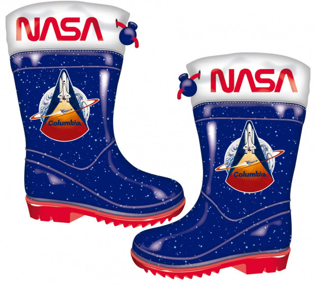 Arditex Nasa Rain Boots Junior PVC Modra rdeča velikost 32
