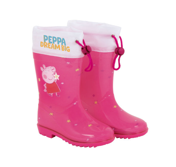 Arditex Rain Boots Dream Girls PVC Pink White Size 32