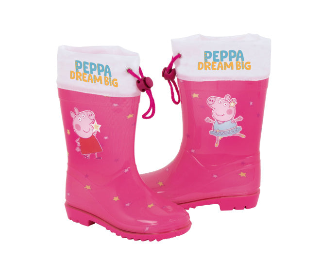 Arditex Rain Boots Dream Girls PVC Pink White Size 32