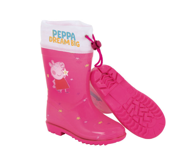 Arditex Rain Boots Dream Girls PVC Pink White Size 32