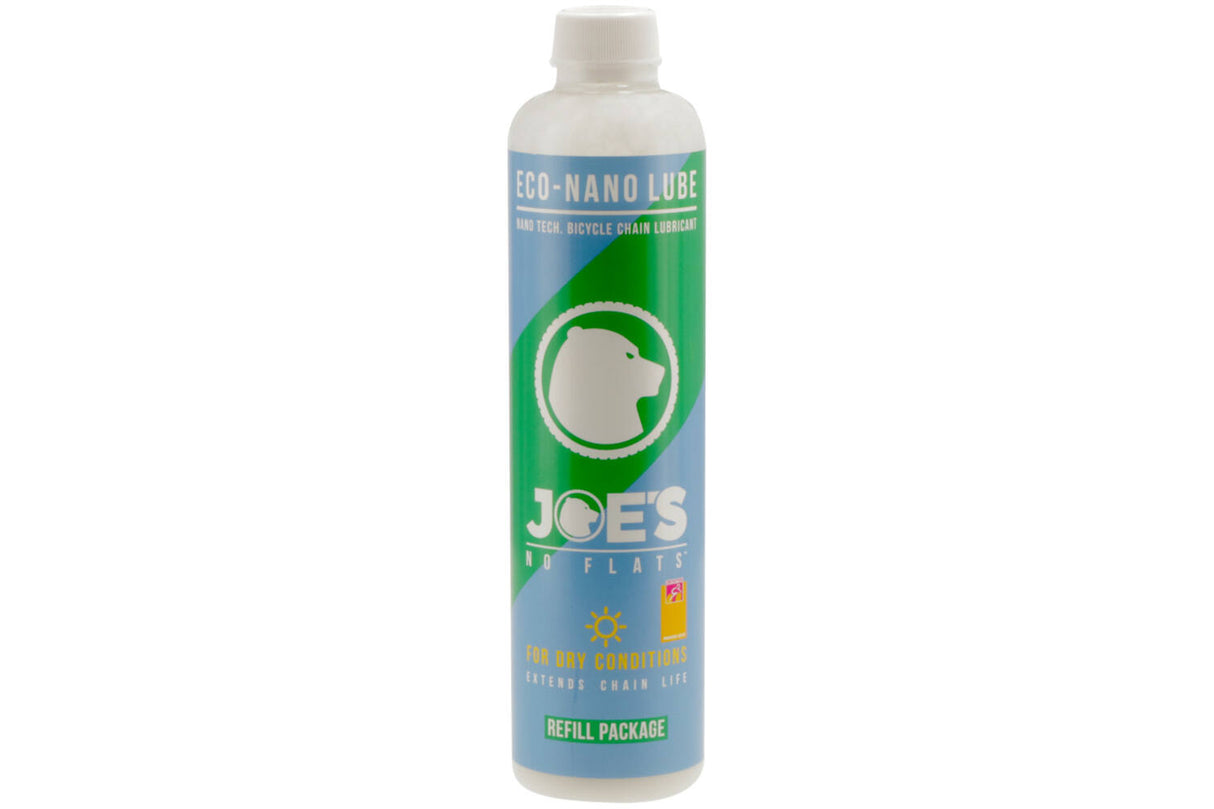 Joe's No Flats Eco Nano Lube 500ml (Dripping Lessons) for dry conditions