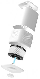 Bestron Air Filter AirP100UV 3-en-1 blanc