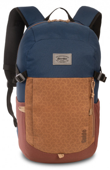Bestway sac à dos 15 litres 47 x 25 cm textile bleu rouge