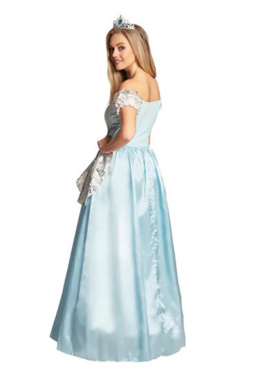 Boland prinsesse maribel kjole kjole damer blå størrelse 36 38