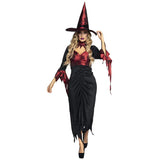 Boland Witch Costume Dame Black Red Size 40 42 (m)