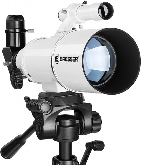 Bresser Lenstelescoop 70 350 blanc noir