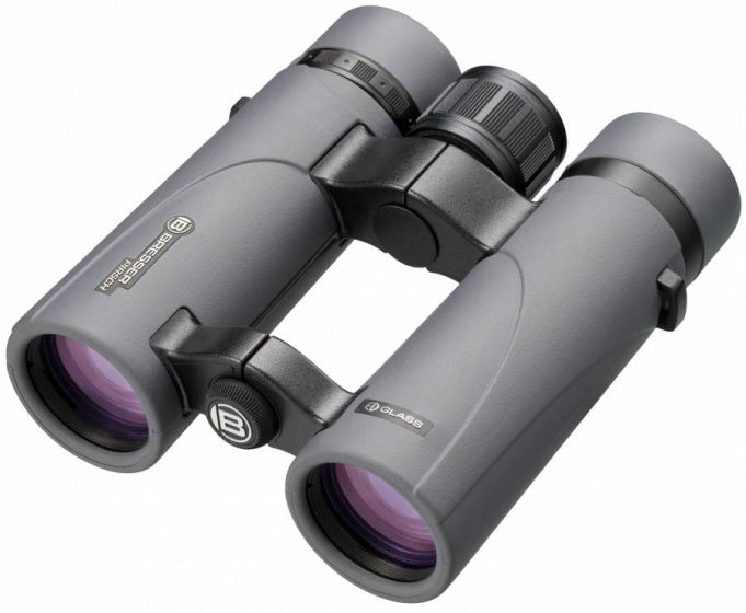 Bresser Pirsch etc. 8x34 binoculars with Fasecoating Gray