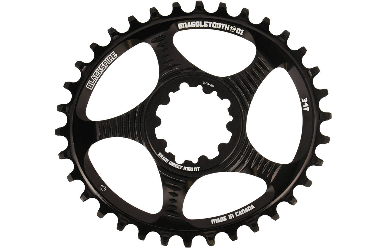Blackspire Chain Top Chain Top Snaggletooth Oval SRAM Spline 34 6mm Offset
