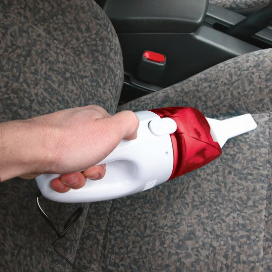 Carpoint Car vacuum cleaner 12V 60W 36 cm white red