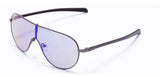 Sluneční brýle vzorce Unisex Single Lens Cat. 4 modrá