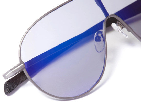 Sluneční brýle vzorce Unisex Single Lens Cat. 4 modrá