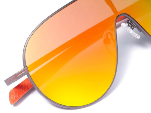 Formula solbriller unisex enkeltlinser katt. 4 oransje