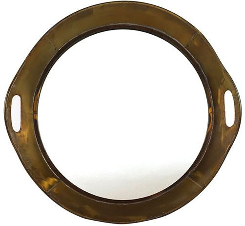 Hi-Punkt Daniek L Wand Spigel ongeféier 60 x 57 CS Néckel Gold