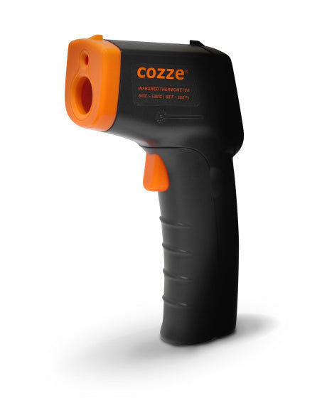 Thermomètre Cozze infrarouge jusqu'à 530 ° C Oranje noir