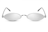 CWI Gafas de sol Damas Oval Randloos Cat. 3 plata de plata