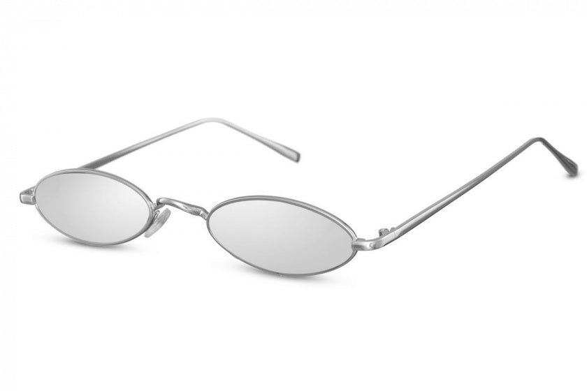 CWI Gafas de sol Damas Oval Randloos Cat. 3 plata de plata