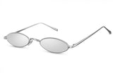 CWI Gafas de sol Damas Oval Randloos Cat. 3 plata de plata