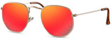 Sončna očala Unisex Gold Red (CWI2413)
