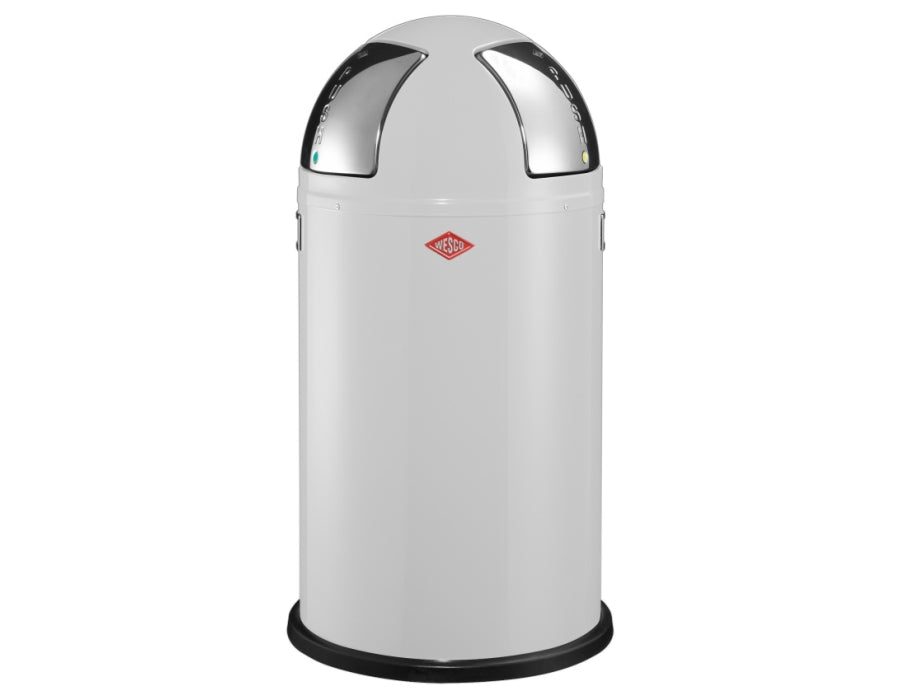 Pin spazzatura Wesco spingere due bianchi