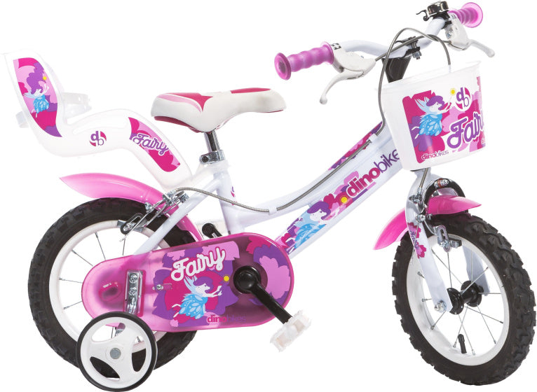 Dino hada de 12 pulgadas 21 cm chicas pellizcando rosa blanco